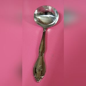 Customcraft Stainless Gravy Ladle With Letter A